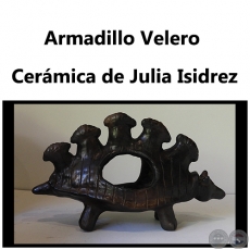 Armadillo Velero - Cermica de Julia Isidrez